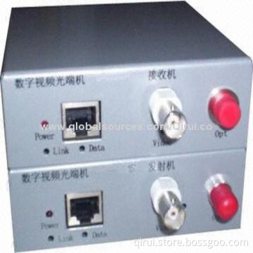 1 Channel Video/1 Duplex Audio to Fiber, SM FC, 20km, Optic Video converter